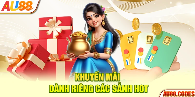 Khuyến mãi dành riêng các sảnh hot